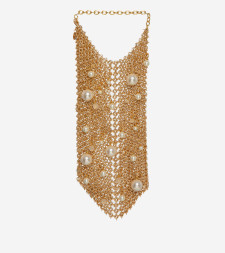 [Silvia Gnecchi] Tote bag SS26 PEARLBAGSILVERGOLD