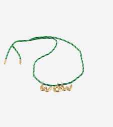 [SORBET ISLAND] Bracelet SS26 BUBBLELETTERSGOLDPLATEDWOW