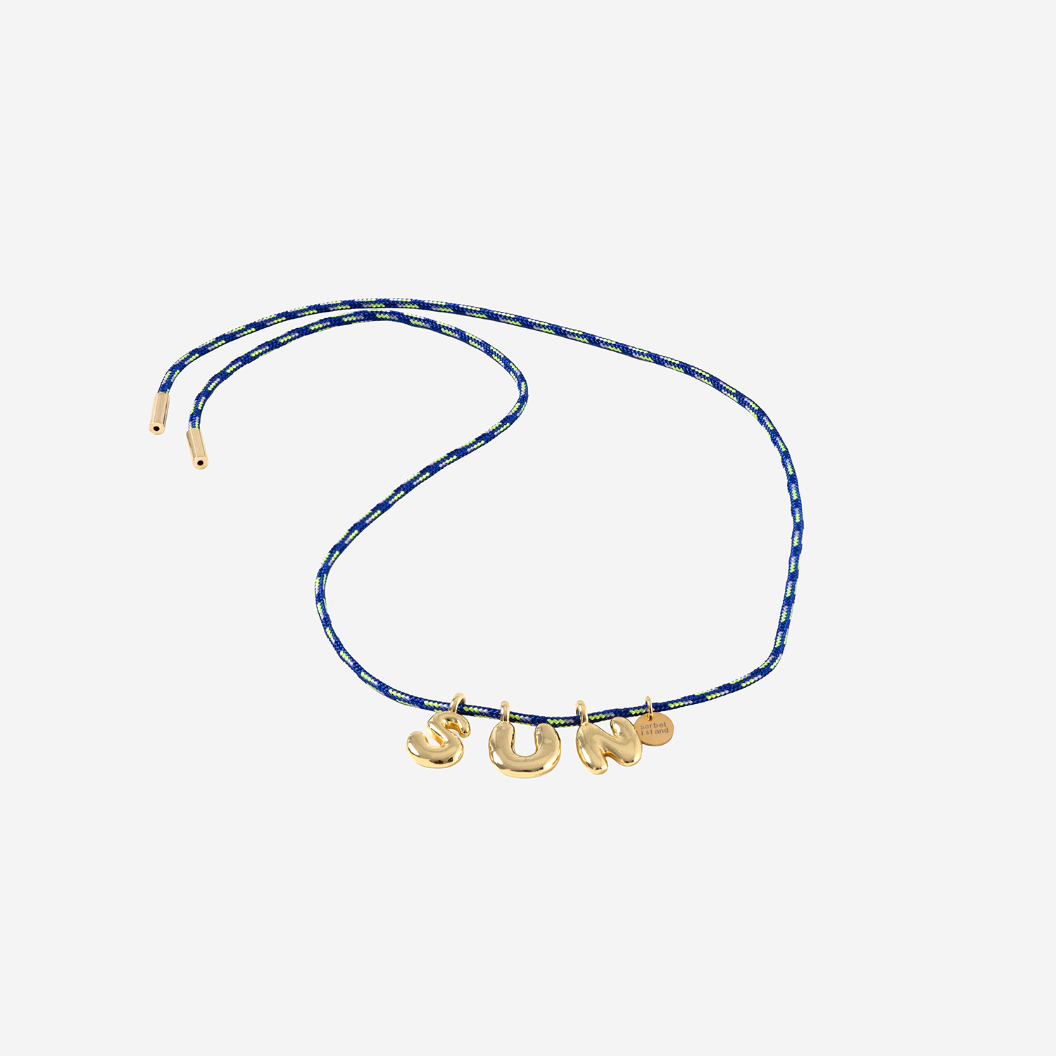 [SORBET ISLAND] Bracelet SS26 BUBBLELETTERSGOLDPLATEDSUN
