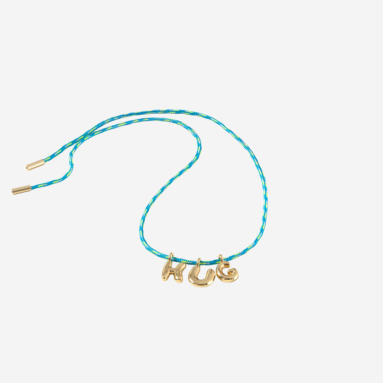 [SORBET ISLAND] Bracelet SS26 BUBBLELETTERSGOLDPLATEDHUG