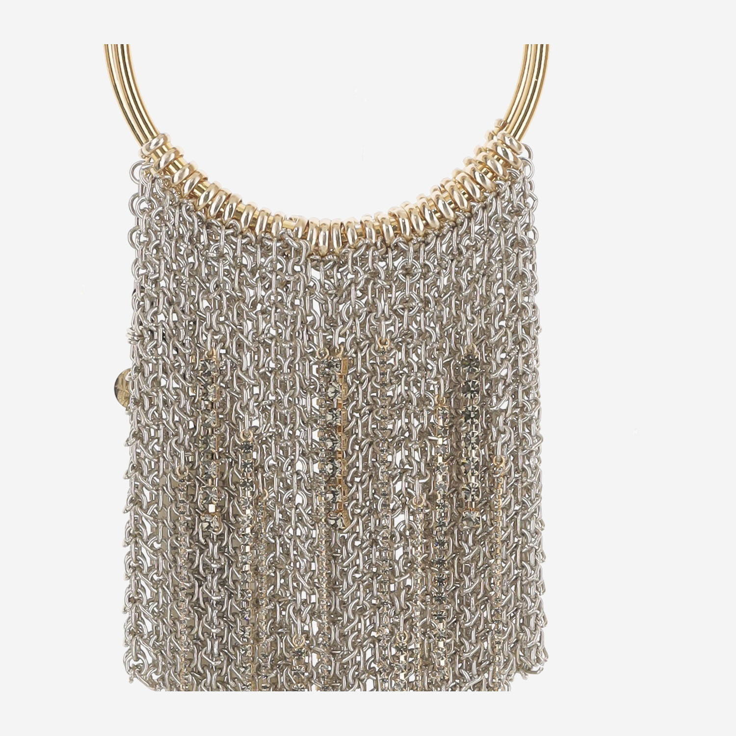 [Silvia Gnecchi] Tote bag SS26 LEFLUFFGREYGOLD