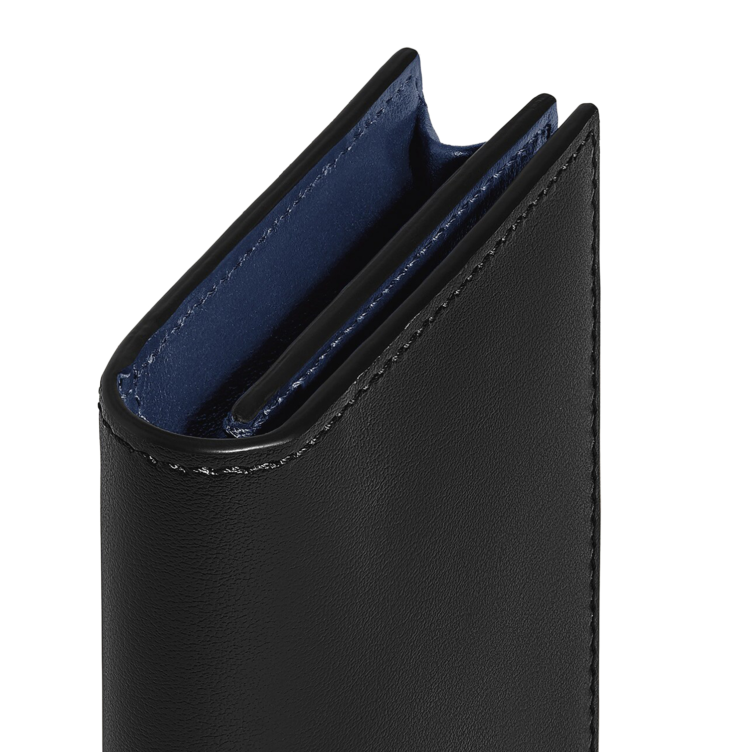 [Montblanc] Wallet SS26 221304BLACK/INK BLUE