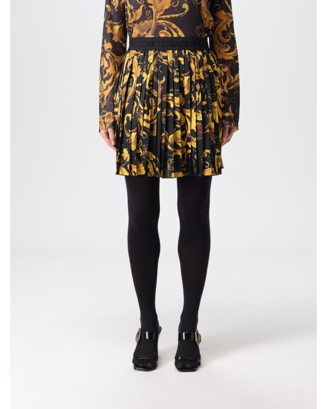[VERSACE JEANS COUTURE] Mini skirt FW25 79HAE820NS704 G89