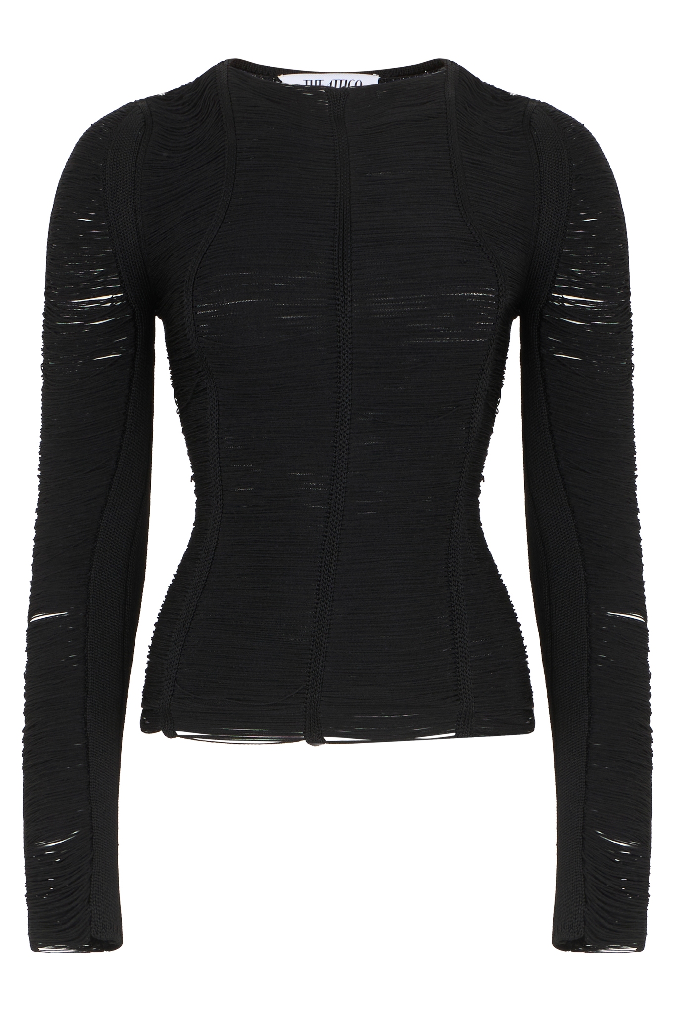 [The Attico] T-shirts Long Sleeve FW25 251WCK00128KVV016AA_100