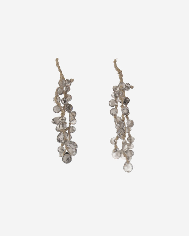 [MELA] Earring SS26 FBDTASSELBD