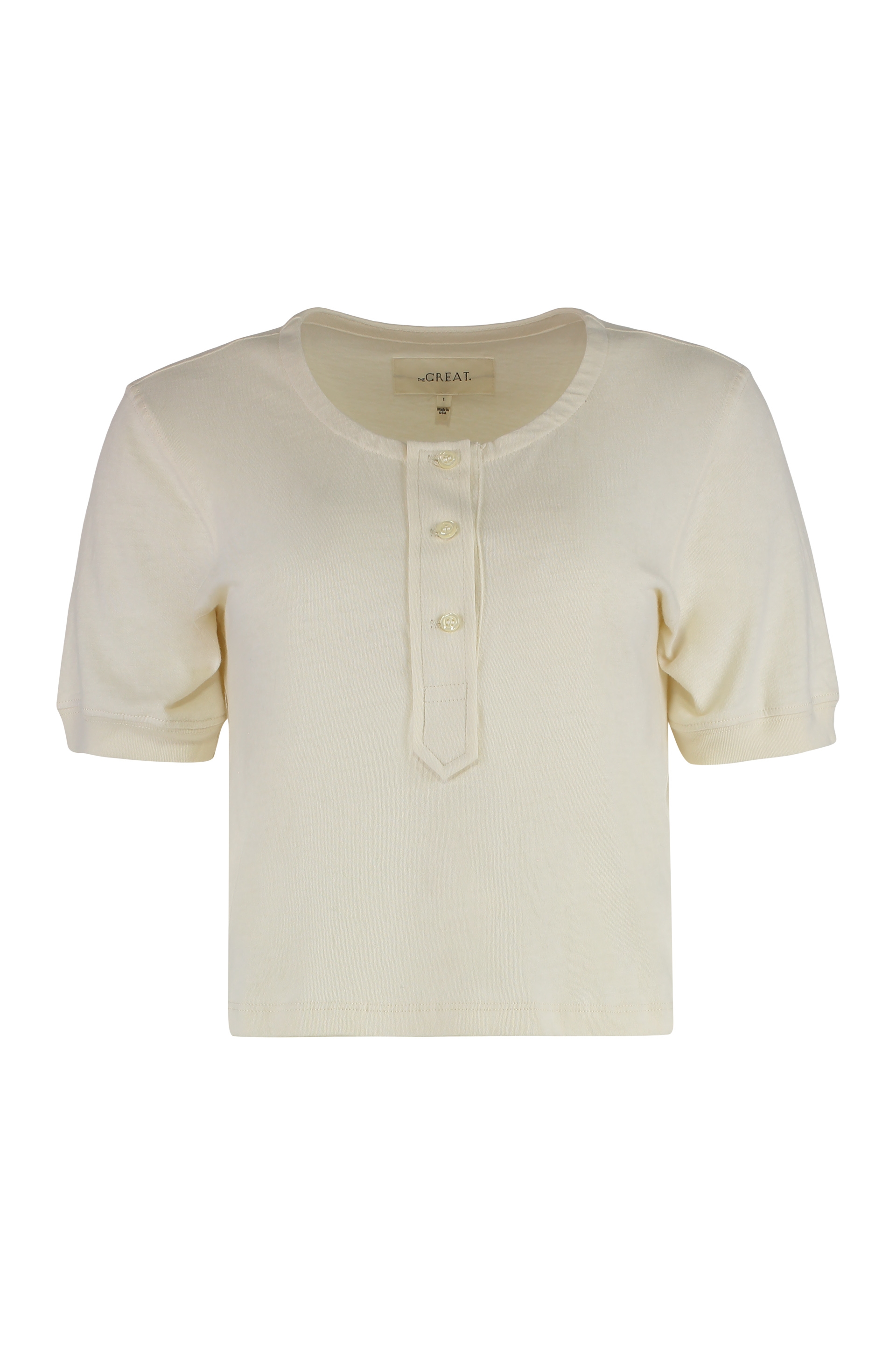 [The Great] T-shirts Short Sleeve FW23 T1163811_NATUR