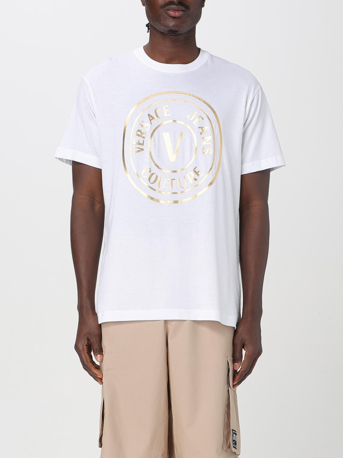 [VERSACE JEANS COUTURE] T-shirts Short Sleeve SS25 78GAHT01CJ00T G03