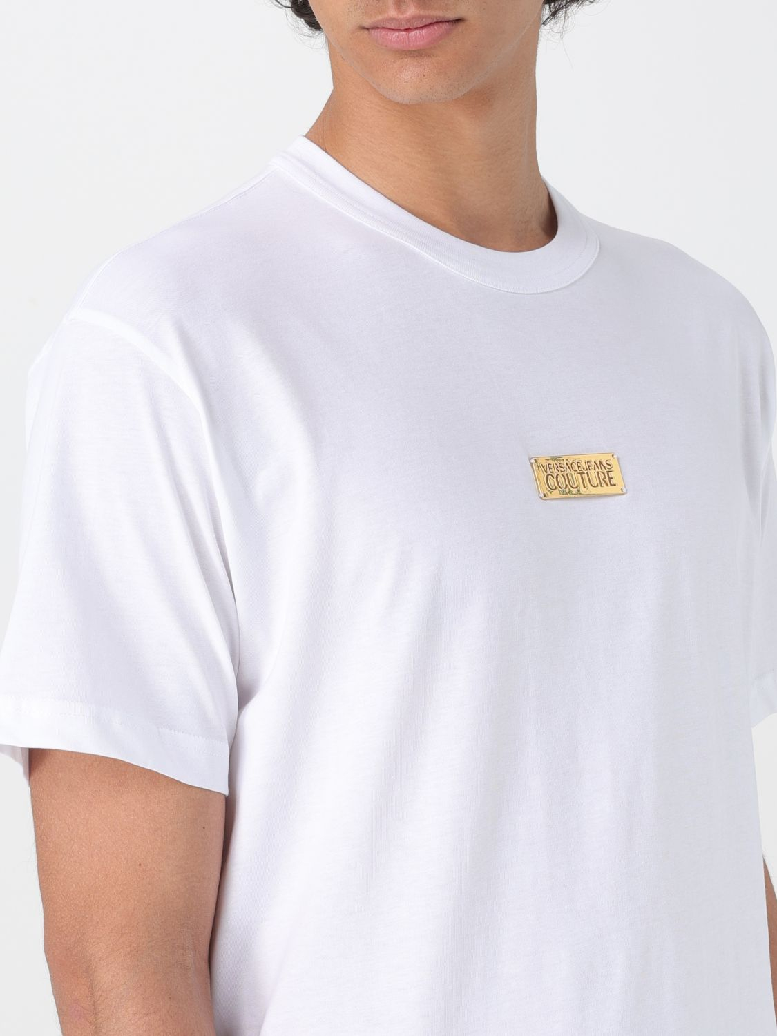 [VERSACE JEANS COUTURE] T-shirts Short Sleeve SS25 78GAHT08CJ00T G03