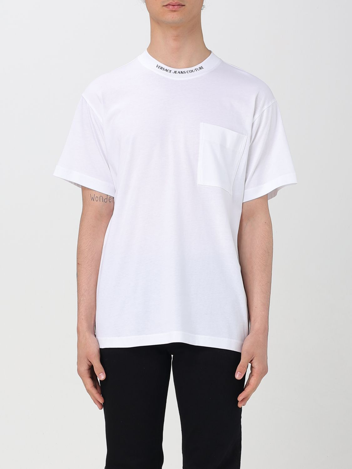 [VERSACE JEANS COUTURE] T-shirts Short Sleeve SS25 78GAHE03CJ00E 003