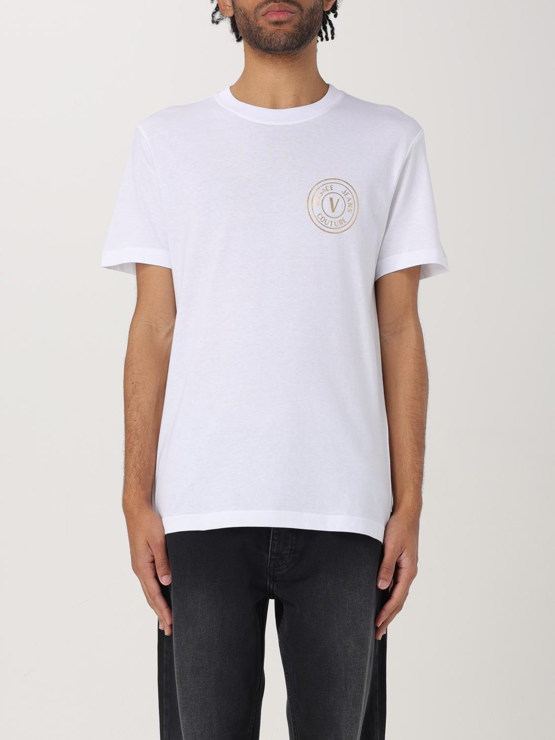 [VERSACE JEANS COUTURE] T-shirts Short Sleeve SS25 78GAHT00CJ00T G03