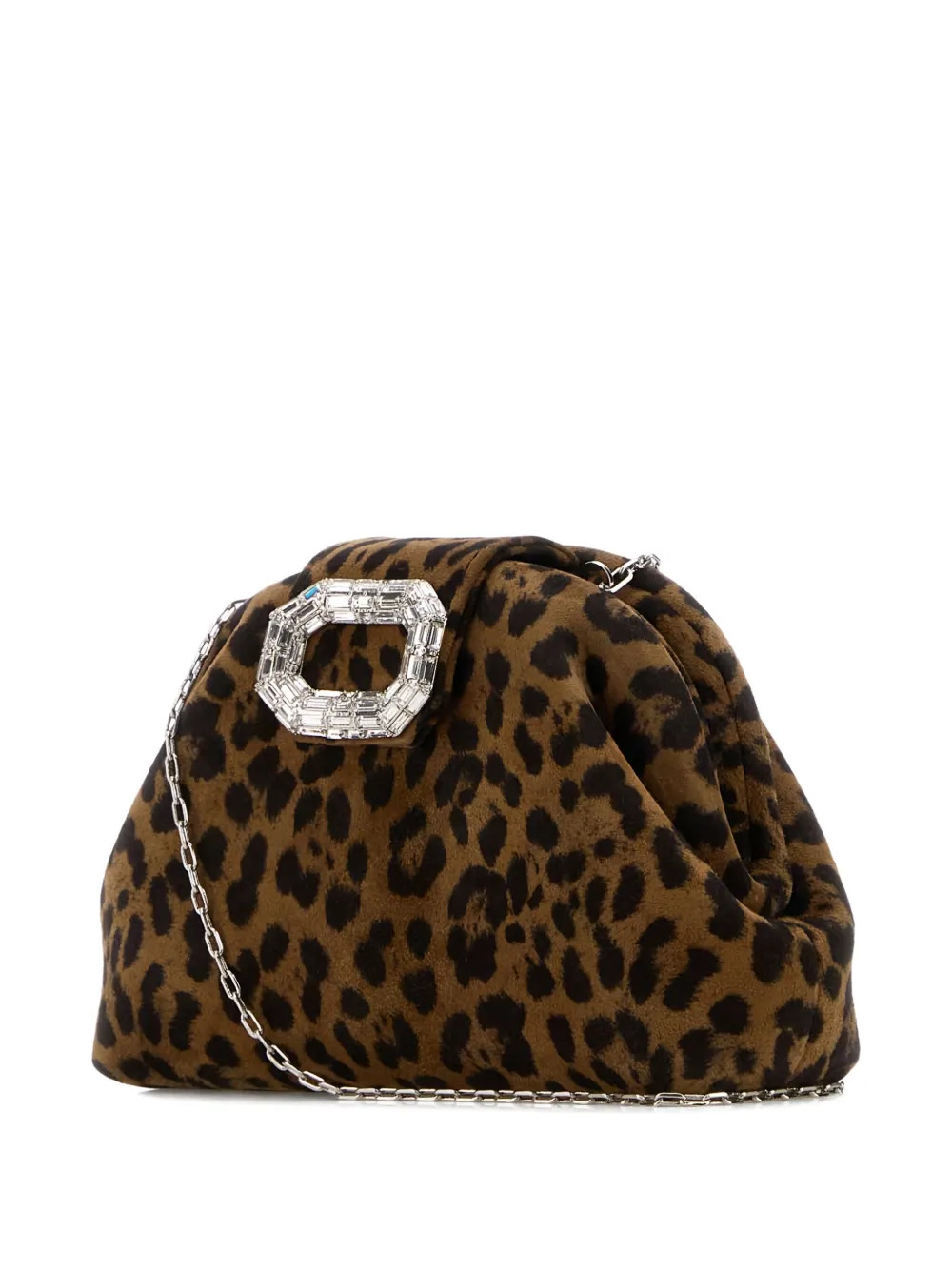 [Amina Muaddi] Tote bag FW25 CAMELIAMICROLEOPARD