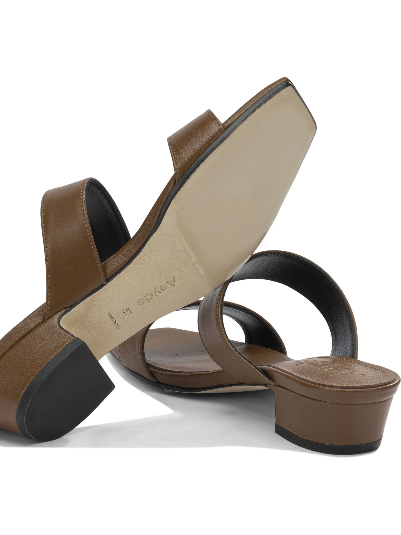 [Aeyde] Sandals SS26 KEMINAPPA LEATHERTOBACCO
