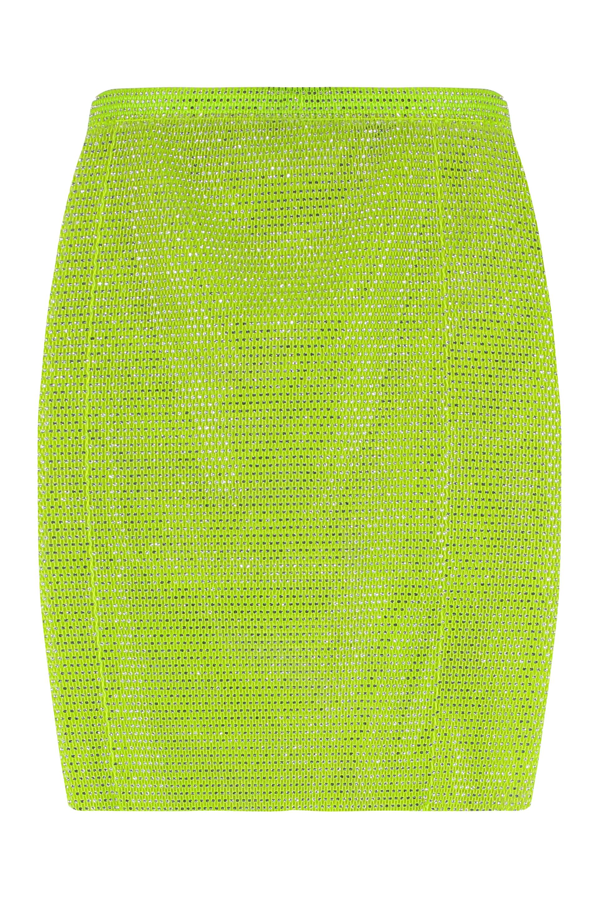 [Santa Brands] Mini skirt FW23 MINITRANSPARENTSKIRT_NEONLIME