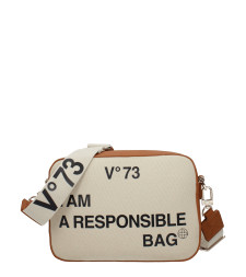 [V°73] Cross body bag SS26 73BS6AF04NATURALECUOIO
