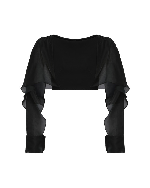 [Maticevski] Blouse SS23 TO461119_BLACKINN