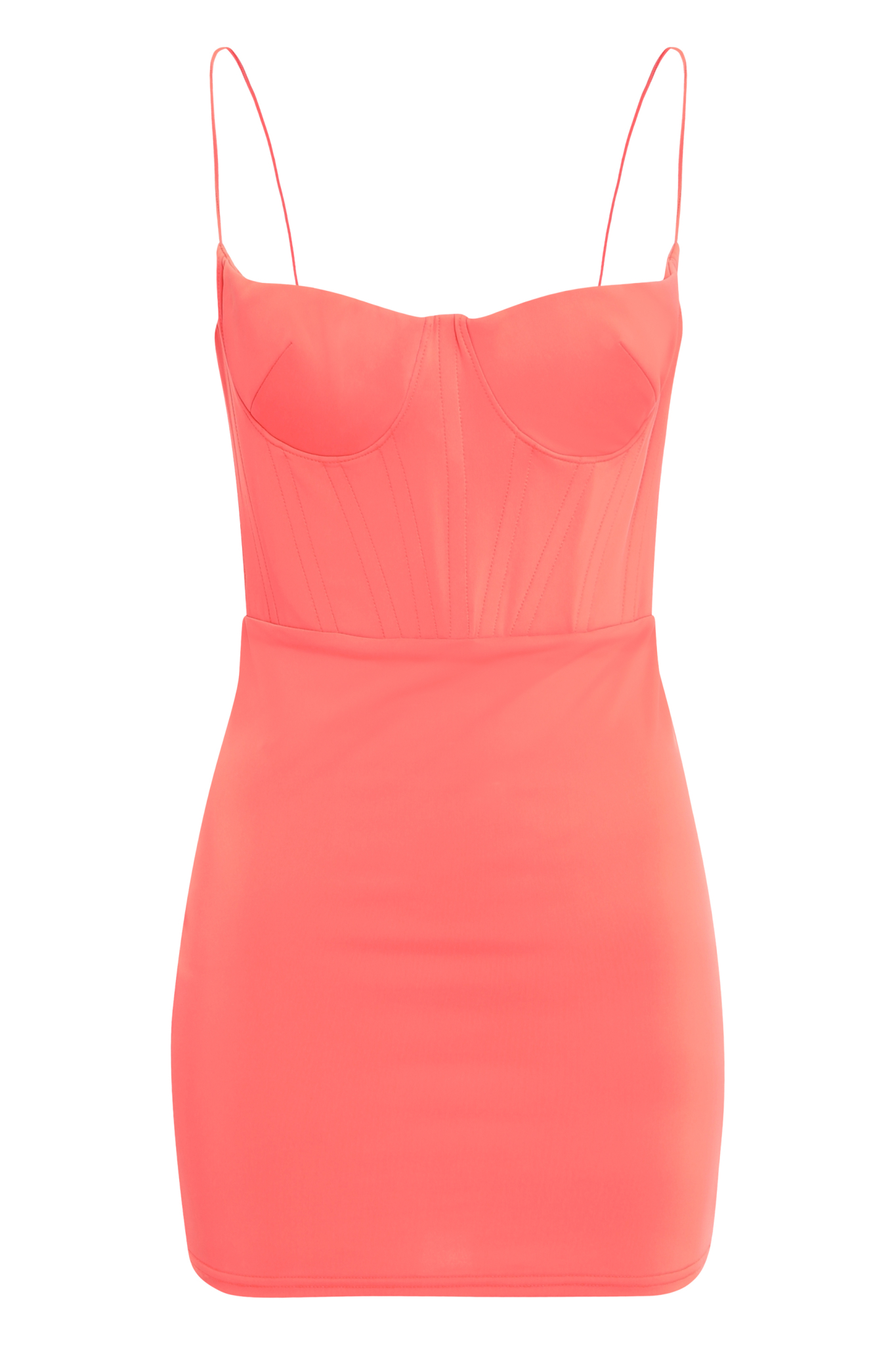 [Alex Perry] Sleeveless dress SS23 D960_STRAWBERRY