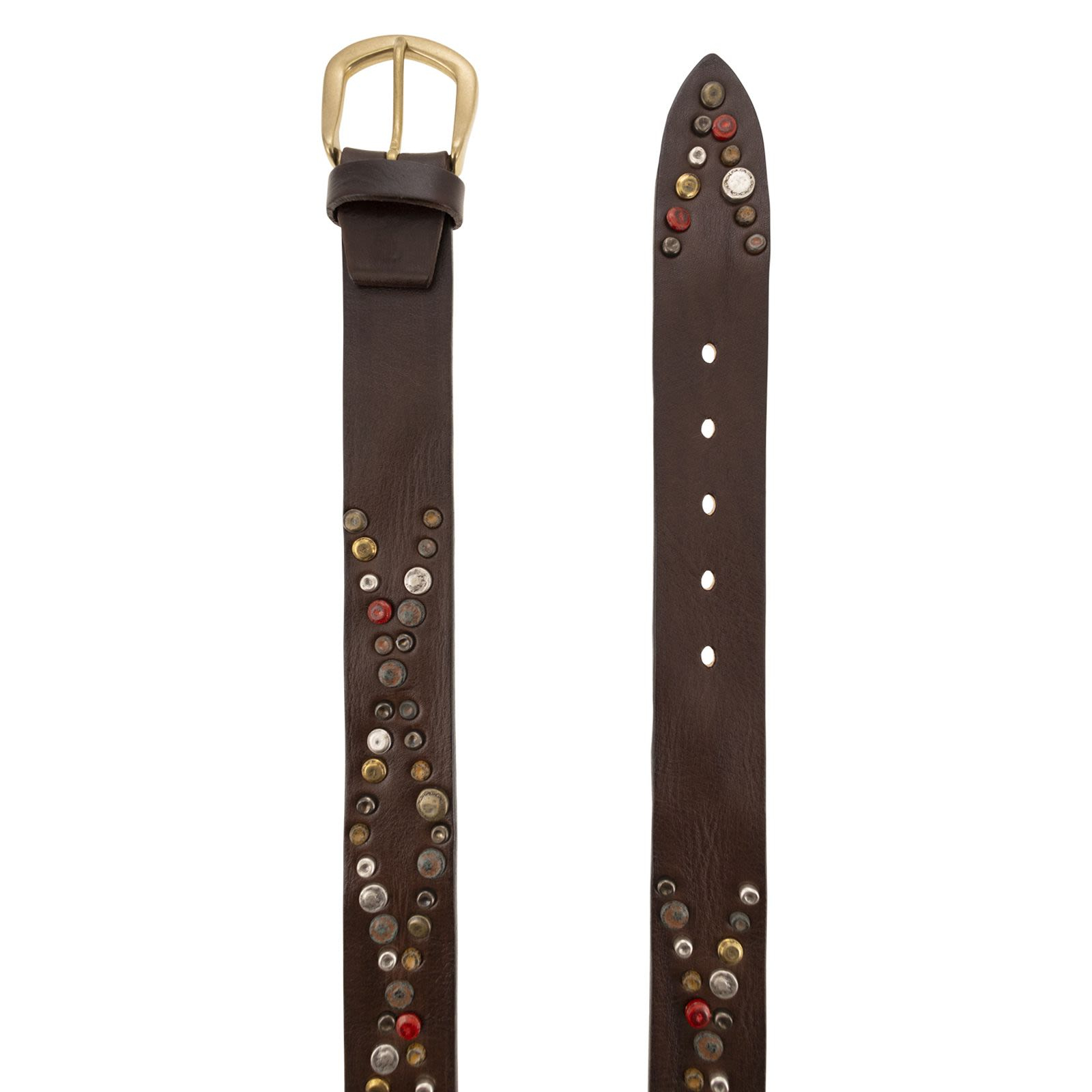 [ALBERTO LUTI] Belt CO 822/35 MORO