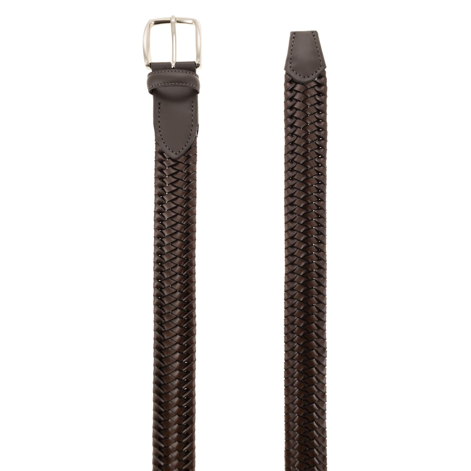 [ALBERTO LUTI] Belt CO ELASTICO CERATO NEW MORO