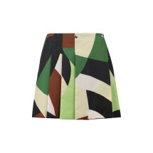 [PLAN C] Mini skirt FW23 GOCAA11CFBTN025_FAV02