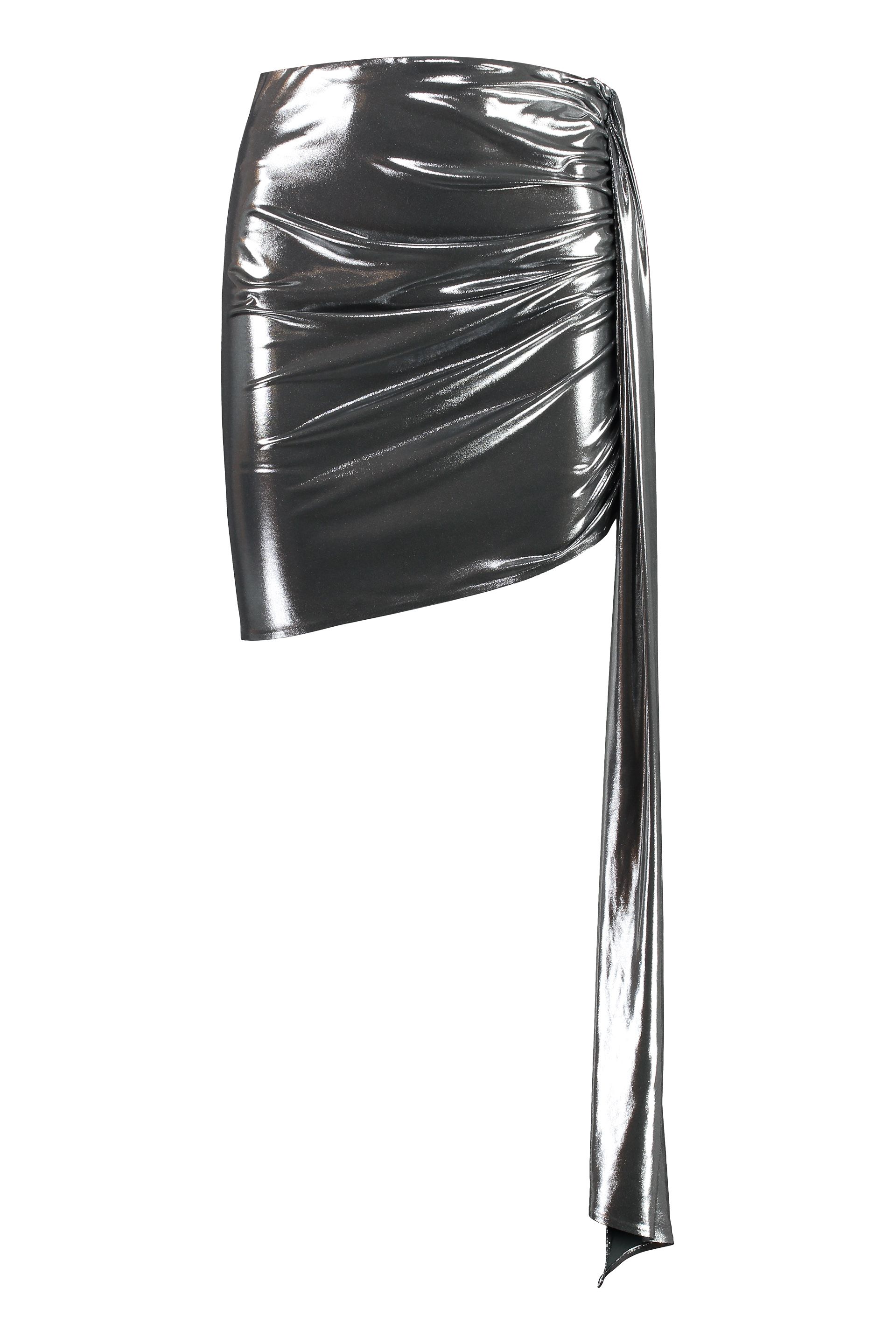 [MAGDA BUTRYM] Mini skirt FW23 197723_SILVER