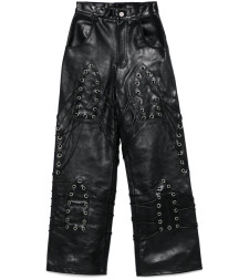 [Who Decides War] Trousers SS25 WIDE LEG GROMM  COAL