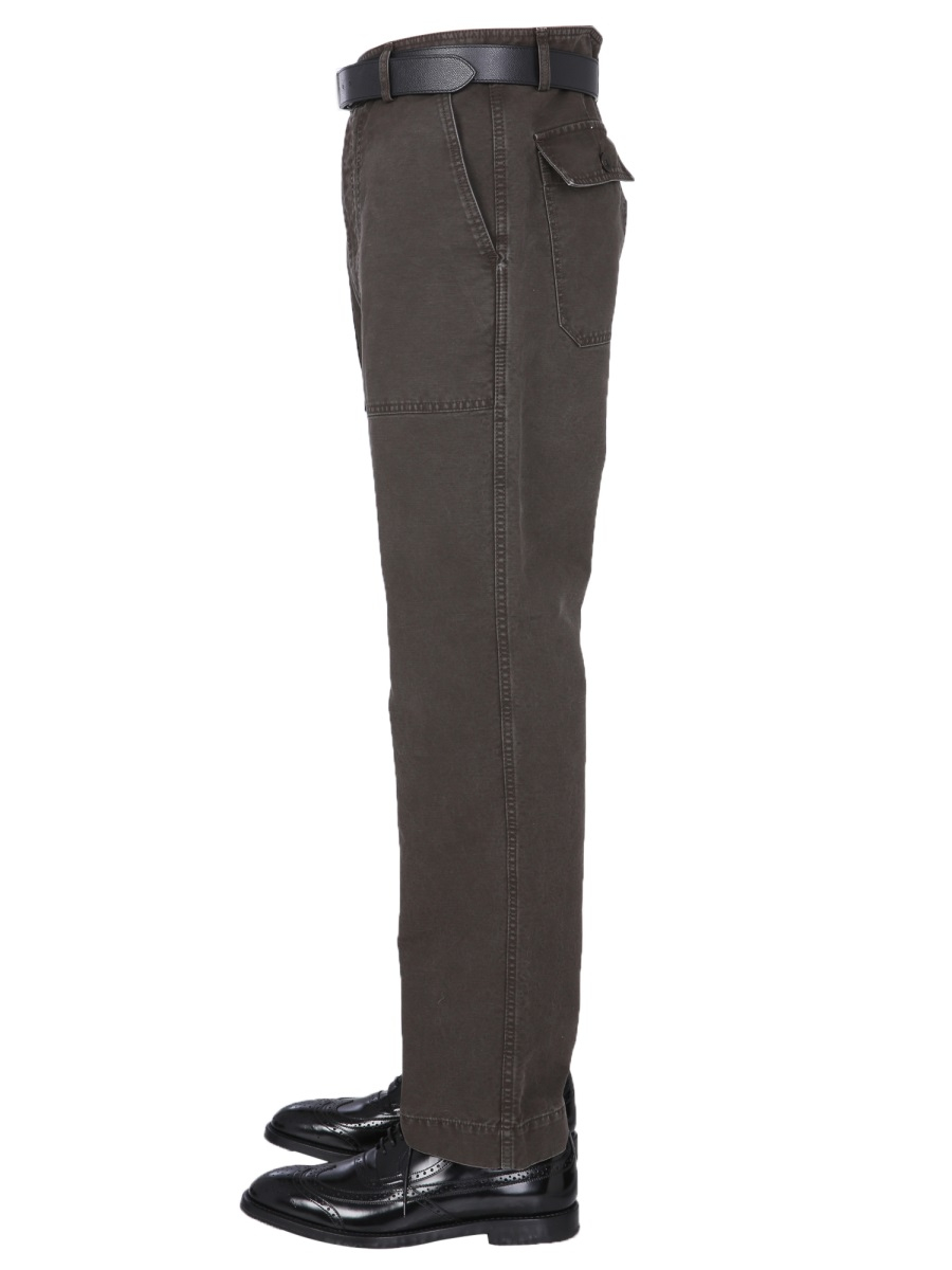 [EAST HARBOUR SURPLUS] Trousers FW21 TOMMY_16CHOCOLATE