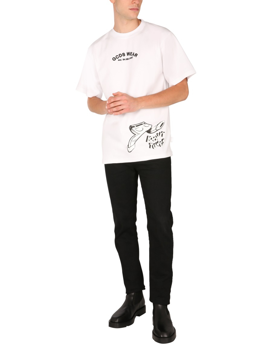 [GCDS] T-shirts Short Sleeve FW21 WB22M020051_01
