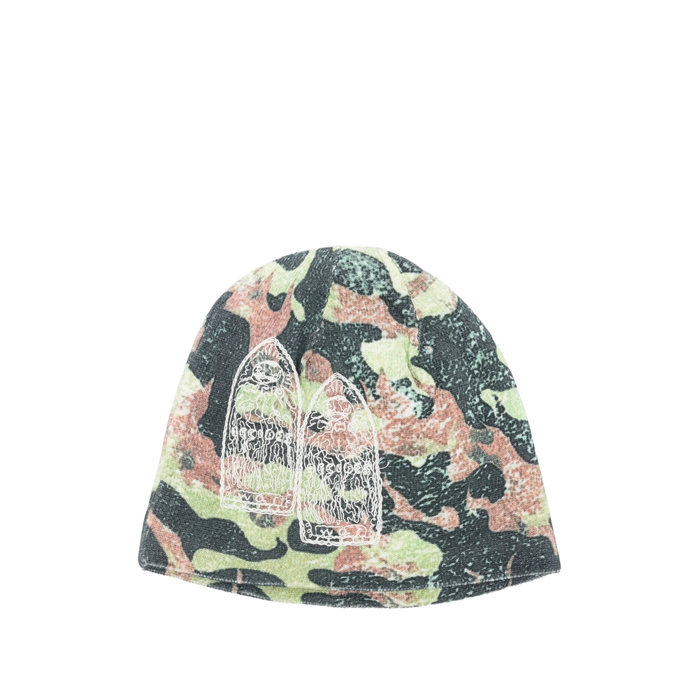 [Who Decides War] Beanie FW25 FLAME CAMO KNI  MULTI