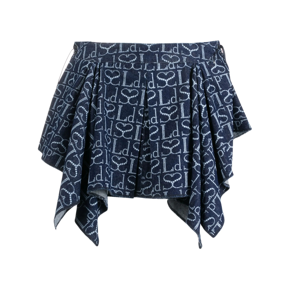 [Ludovic De Saint Sernin] Mini skirt FW23 SK003W DEN001 INDIG