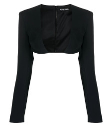 [David Koma] T-shirts Long Sleeve FW23 PF23DK11TA  BLACK