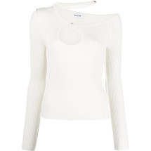 [Julfer] Knitwear FW23 KYLIE TOP  CREAM