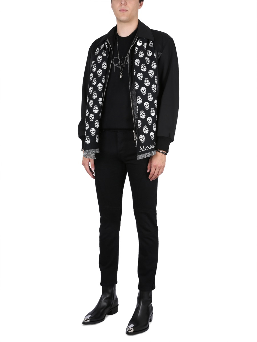 [Alexander McQueen] Leather Jacket FW23 751991_Q5HXS1000