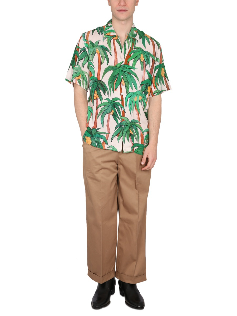[Endless Joy] Shirts Short Sleeve SS23 PALMASHIRT_ECRU