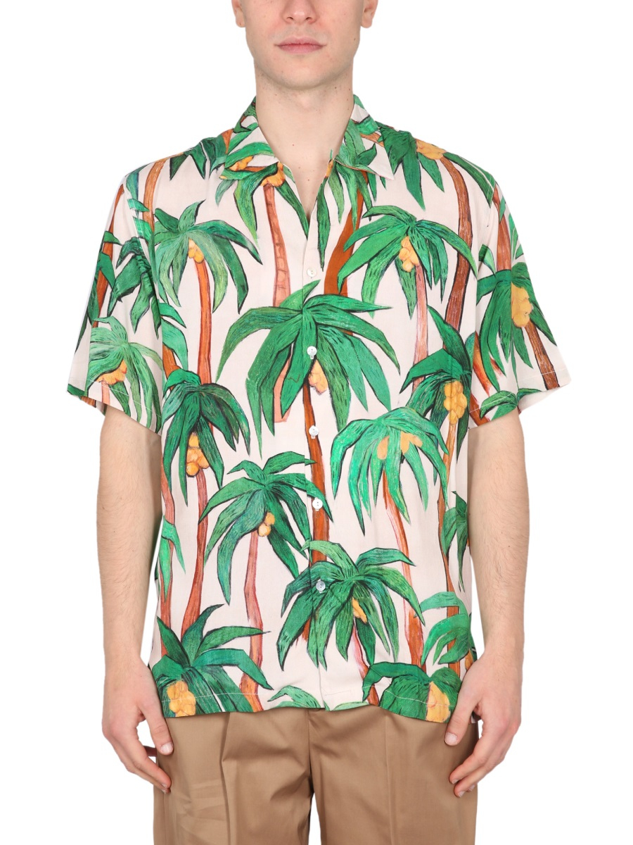 [Endless Joy] Shirts Short Sleeve SS23 PALMASHIRT_ECRU