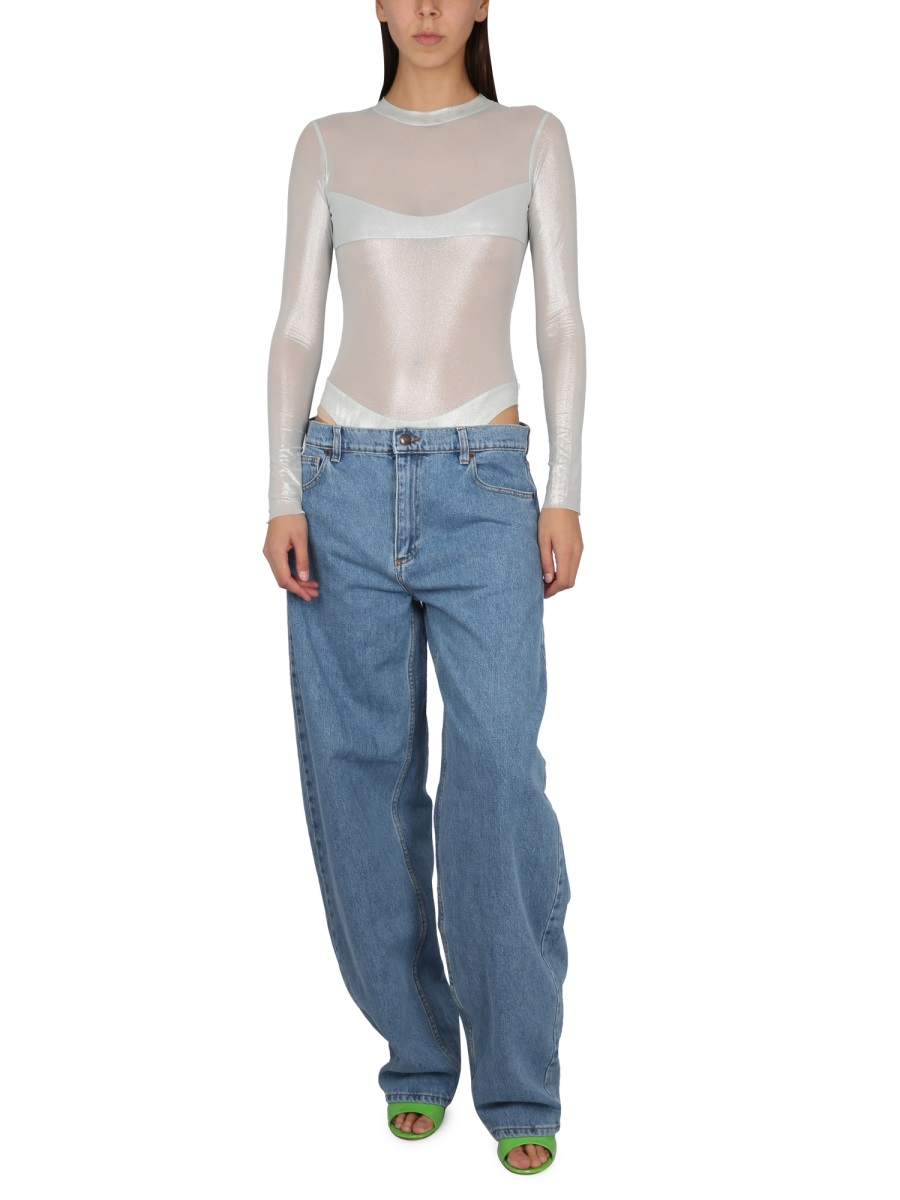 [Not After Ten] T-shirts Long Sleeve SS23 NATBO001_ARGENTO