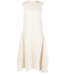 [Calcaterra] Sleeveless dress SS23 D113 TEX17 ECRU