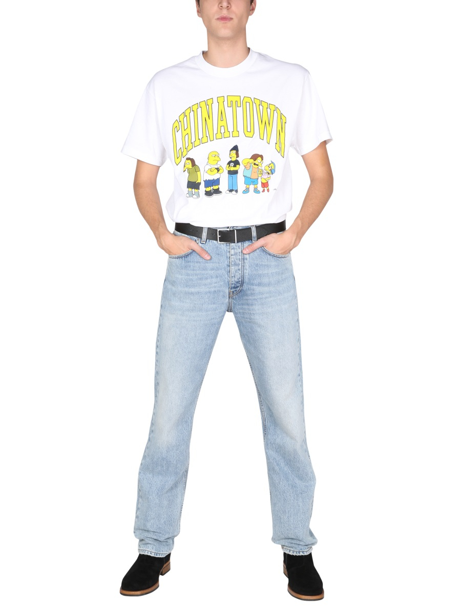 [CHINATOWN MARKET X THE SIMPSONS] T-shirts Short Sleeve FW21 CTM1990350_WHITE