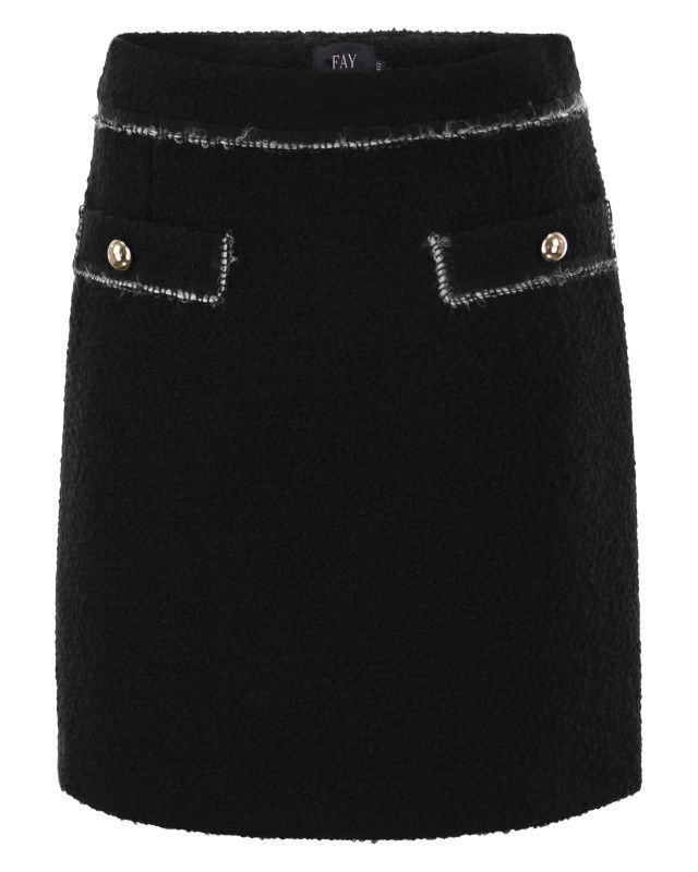 [Fay] Mini skirt FW24 NXW90494700WID B999