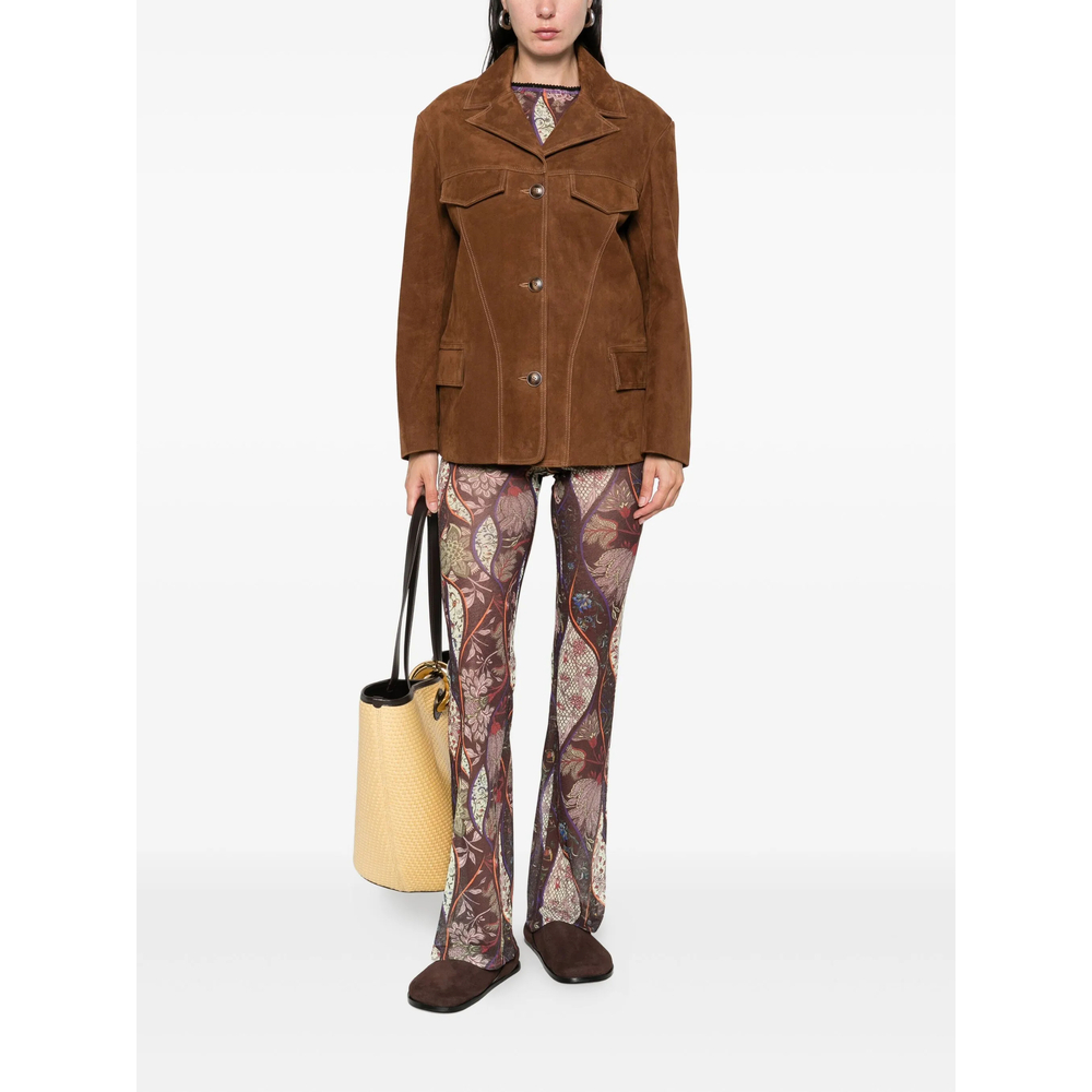 [Siedres] Leather Jacket FW25 WPF25CJ05 ASEAN BROWN