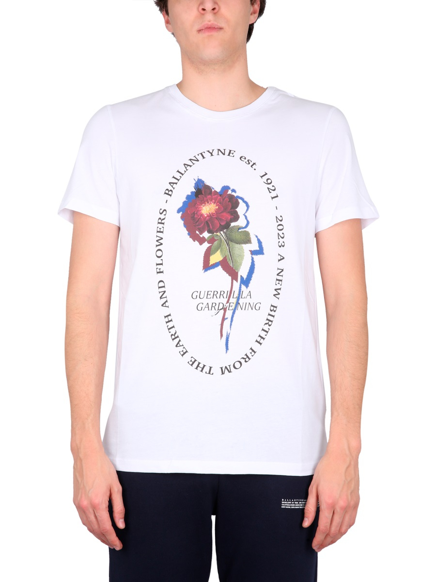 [BALLANTYNE] T-shirts Short Sleeve SS23 BMW175_UCTH410009