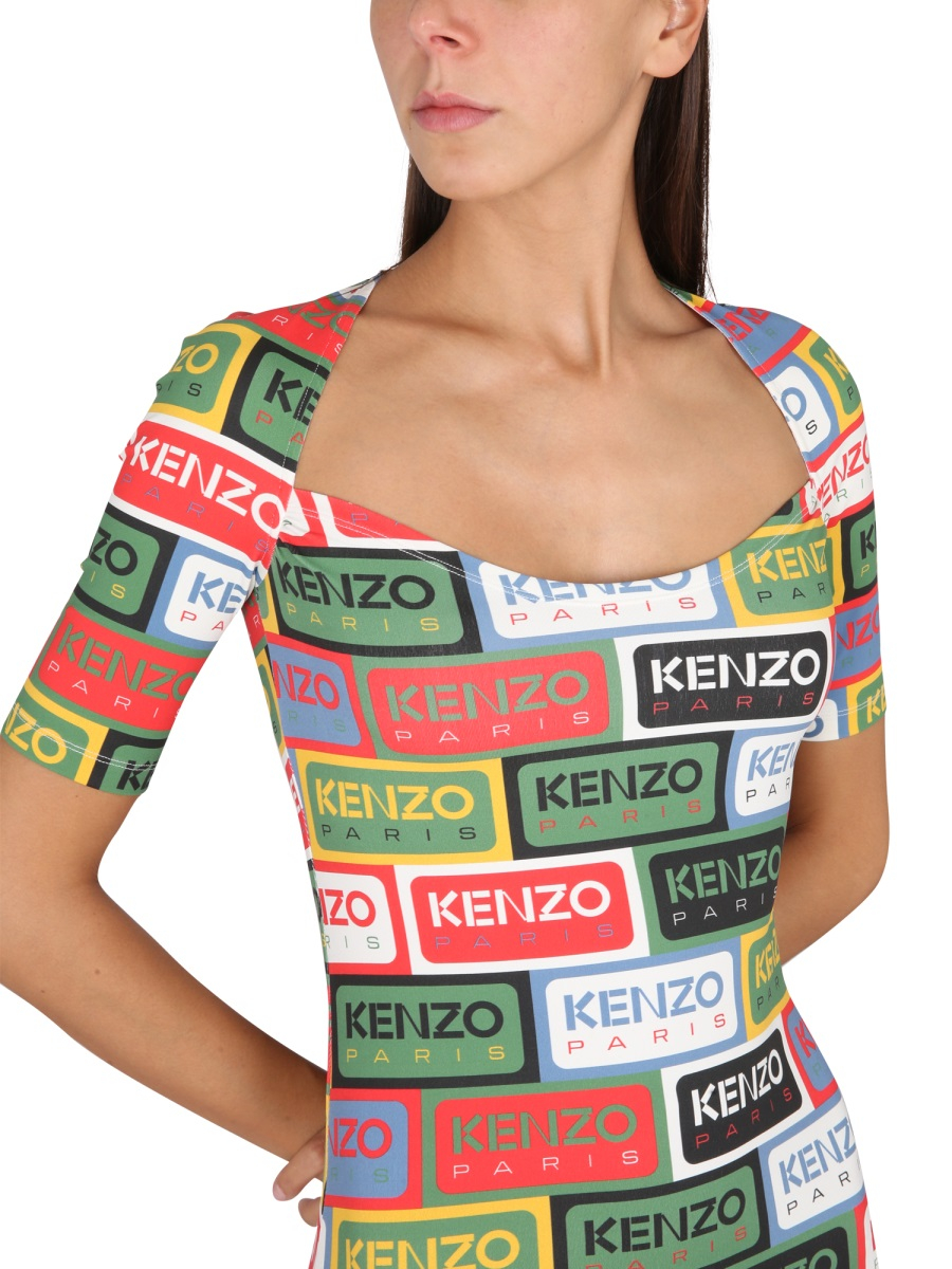 [Kenzo] Sleeveless dress SS23 FD52RO729_4SNMU