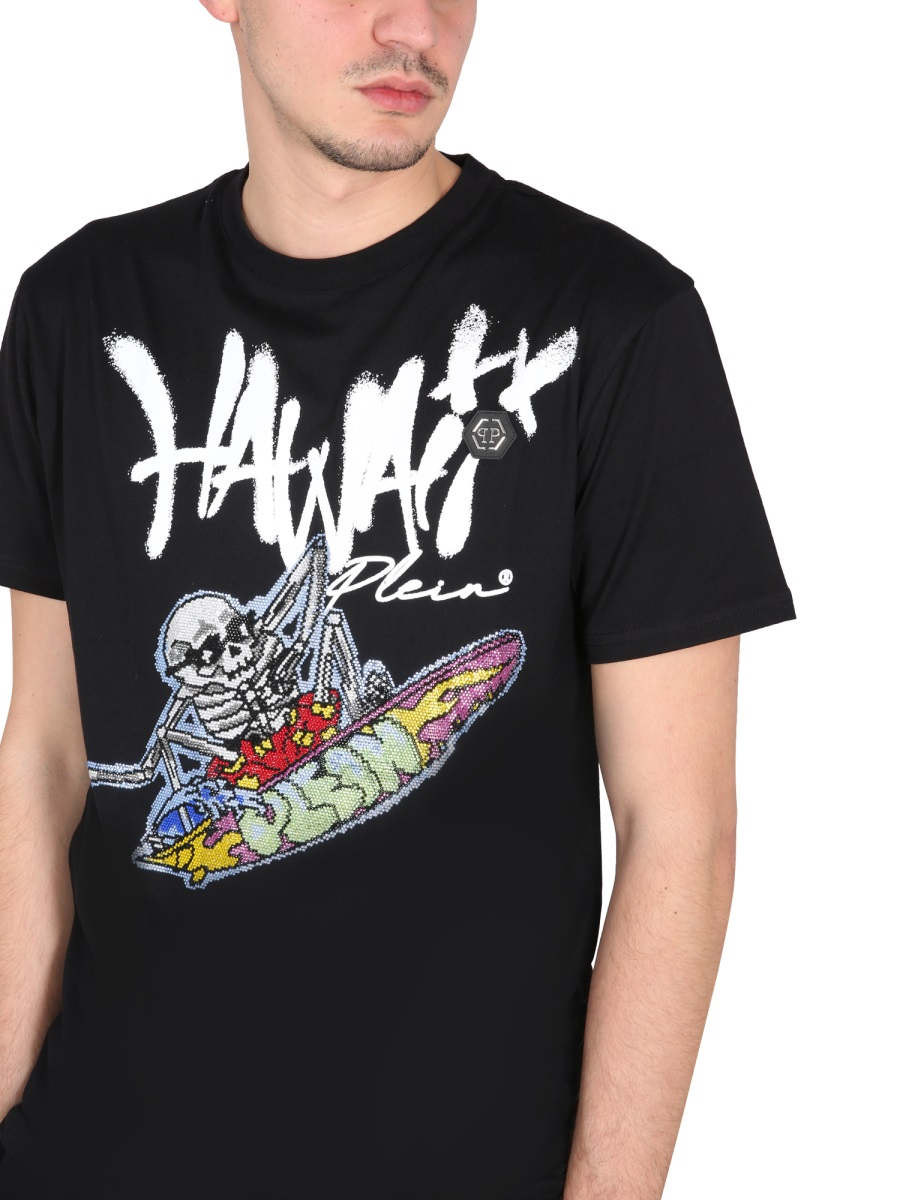 [Philipp Plein] T-shirts Short Sleeve SS23 SACCMTK6115_PJY002N02