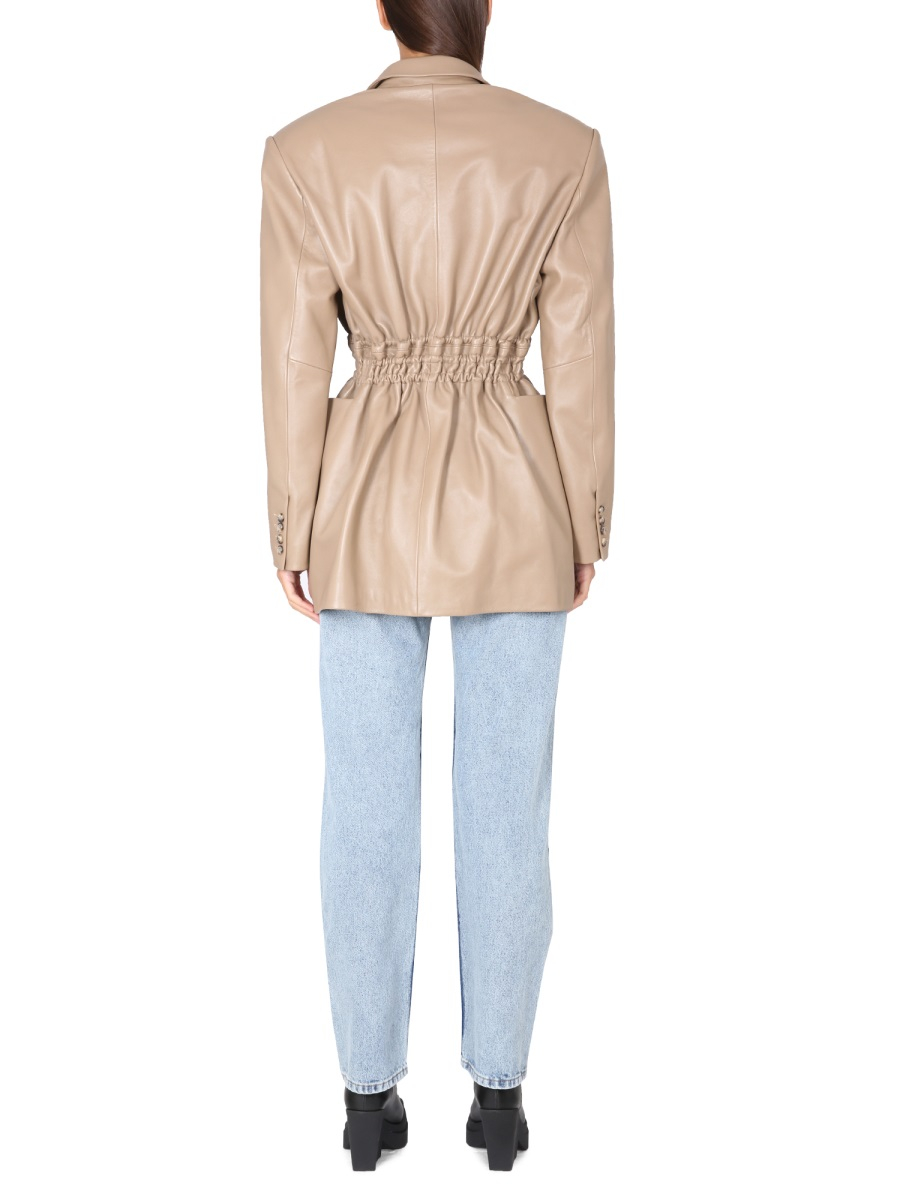 [The Mannei] Long sleeve dress FW22 IRBID_BEIGE