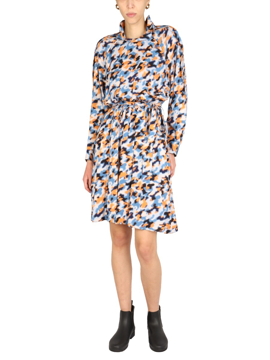 [Kenzo] Long sleeve dress SS22 FC52RO070_9P471