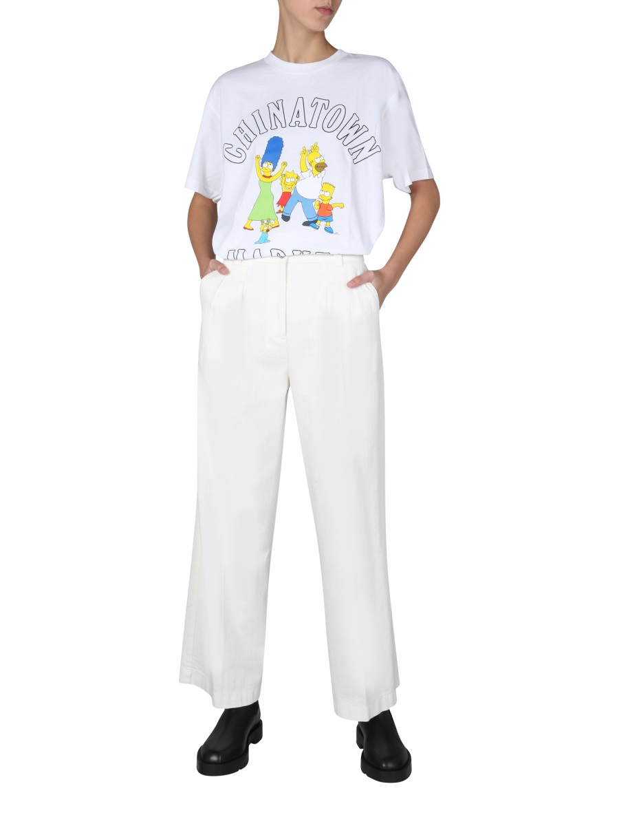 [CHINATOWN MARKET X THE SIMPSONS] T-shirts Short Sleeve FW21 CTM1990346_WHITE