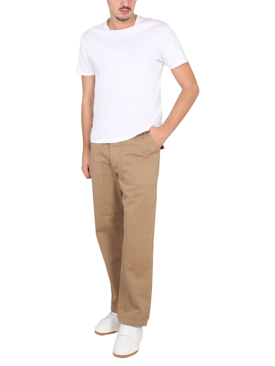 [EAST HARBOUR SURPLUS] Trousers FW22 TEXAS_41BEIGE