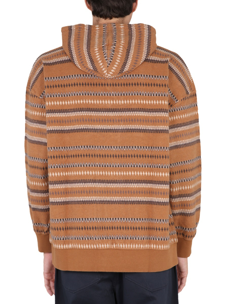 [UNIVERSAL WORKS] Hoodie FW22 27609_BROWN