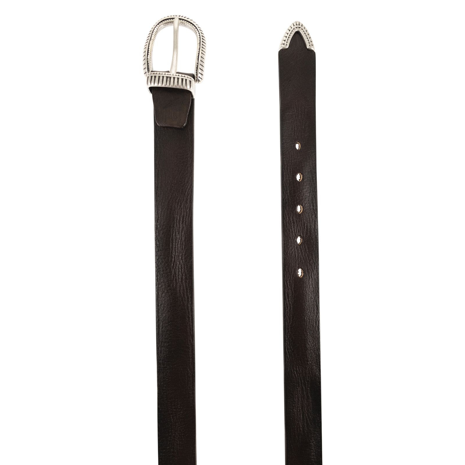[ALBERTO LUTI] Belt SS26 314/30 MORO