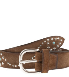 [ALBERTO LUTI] Belt SS26 901/35 BRUCIATO