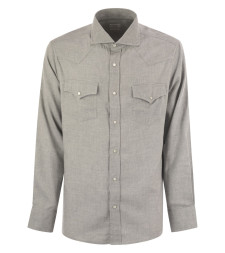 [Brunello Cucinelli] Shirts Long Sleeve FW25 MY6374008 C045